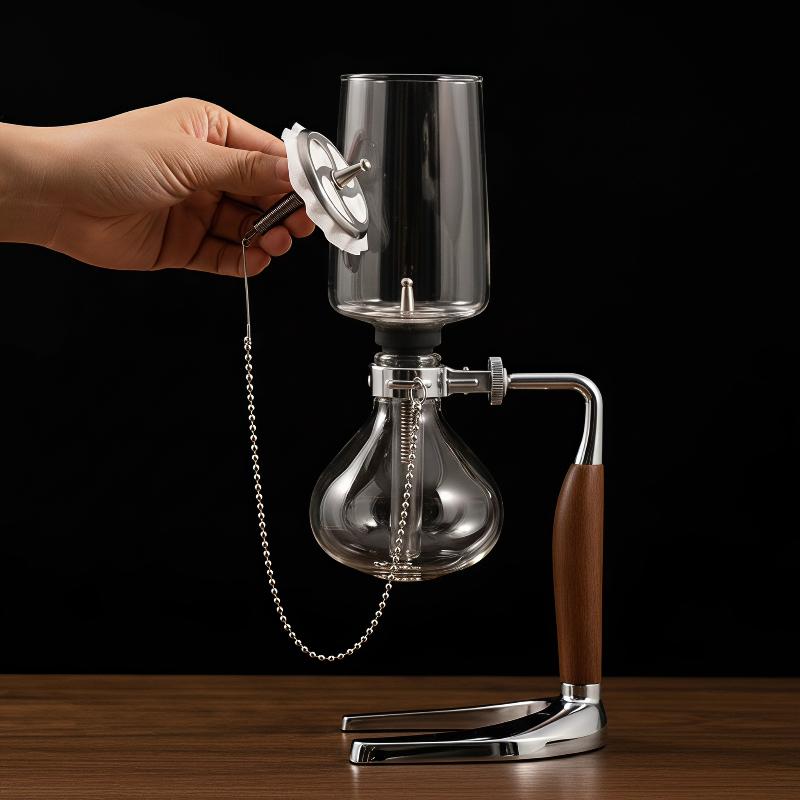 Reusable Syphon Coffee Maker Filter Core Replacement Food-Grade Stainless Steel for Home Office Coffee Use 1 Set