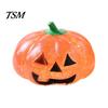Glitter Pumpkin Desk Toy 1/4Pcs Halloween Stress Relief Toy, Smiling Head Squeeze Clear Fidget Office for Relieve Anxiety Sparkly