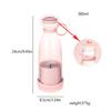 Oppladbare miksere Fresh Frukt Juicers Blå/Rosa USB Portable Juice Flaske Mini Rask Elektrisk Blender Smoothie Ice Maker