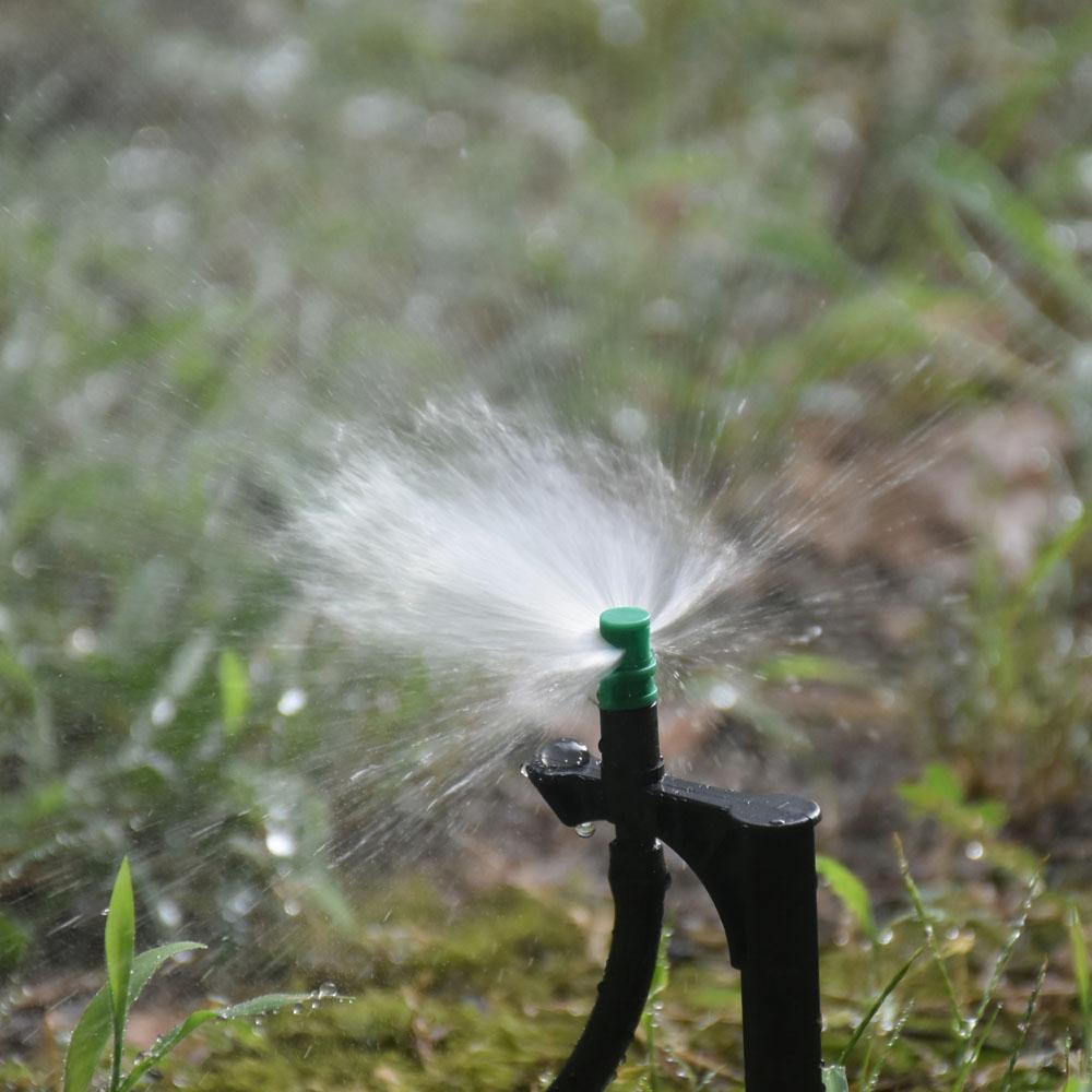 100 BUC Aspersor cu Refractie 90/180/360 Grade Conexiune Filetata Pulverizator Duza de Ceata Pom Fructifer