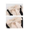 Spring And Autumn Style Fashionable Bowknot Suspender Dress Set For Older Girls And Little Girls