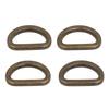 10pcs D Rings     Glossy Comfortable Small Compact Decorative Bag Buckles for   Crafts