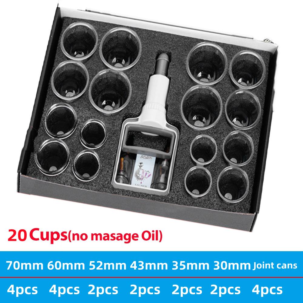 

набор для баночного массажа Вакуумный набор для баночного массажа Присоски Массаж Физиотерапия Банки Китайская медицина Антицеллюлитный Для массажера для тела