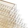 Clear Acrylic Eyelash Organizer with 5 Tiers for Makeup Vanity