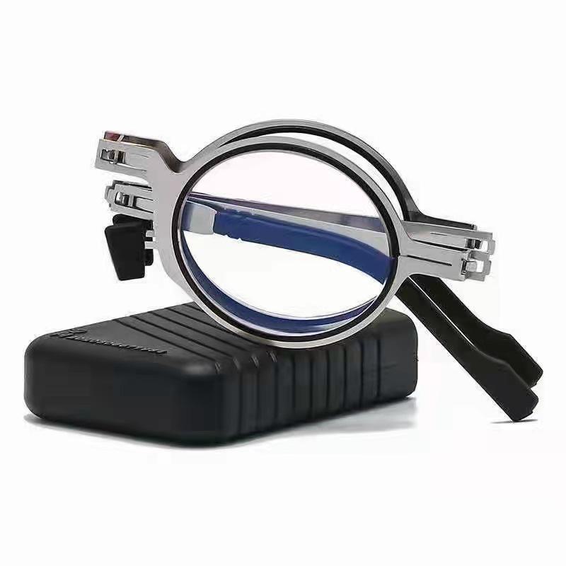 LH110 Ultra-Light Folding Screw-Free HD Blue Light Reading Glasses for Men