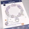 Mori Style Mermaid Crystal Bracelet - Sweet, Versatile Design for Women, Students, and Best Friends.