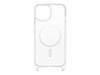 Coque de protection - otterbox - react necklace - iphone 14 - magsafe - transparent