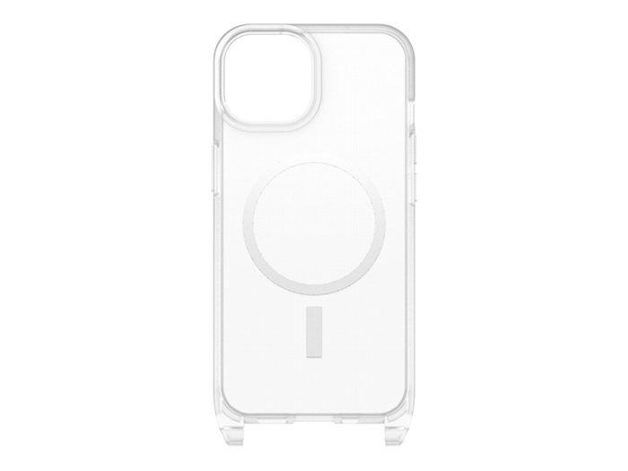 Coque de protection - otterbox - react necklace - iphone 14 - magsafe - transparent