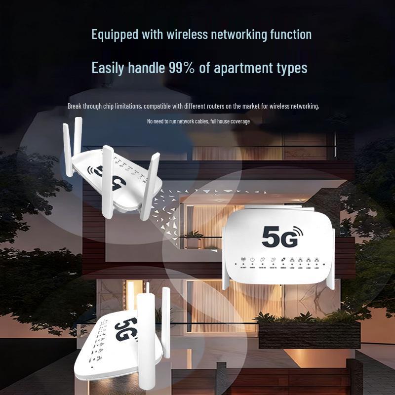 AX1800 Dual-Band 5G WiFi 6 Router with Enhanced Signal