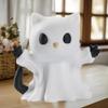 Enhance Halloween Atmosphere with 1Pc Mini Ghost Cat Decorative Item, Outstanding Gift Choice for Girlfriend