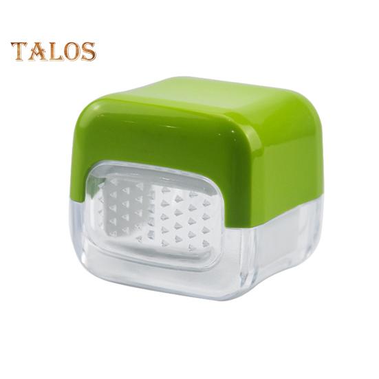 

Пресс для чеснока Инструмент для измельчения кубиков Лезвия из нержавеющей стали без BPA Нарезают ломтики чеснока Имбирь Легко чистится Магазин Прочный кухонный гаджет жёлтый/зелёный