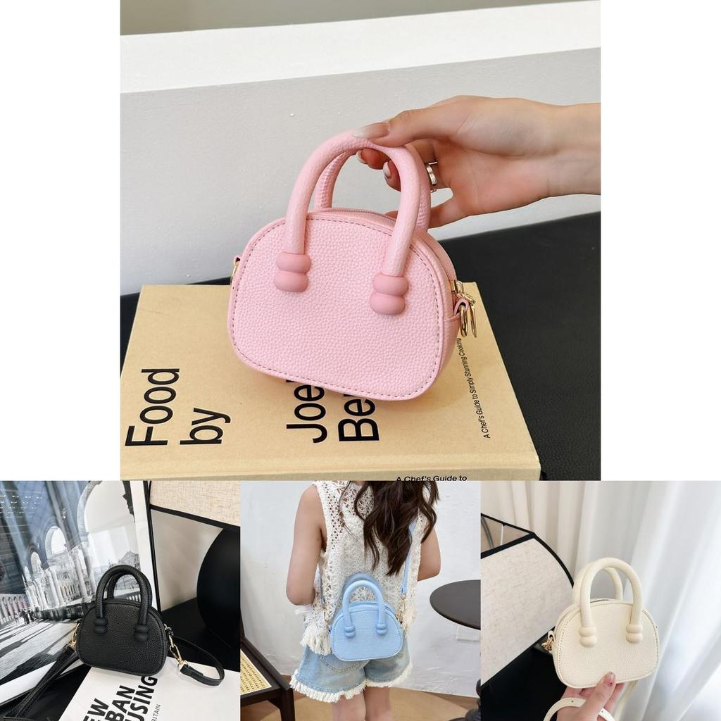 Cute Mini Shoulder Bag 2024 Spring Summer New Simple Solid Color Crossbody Bag In Chic Candy Colors