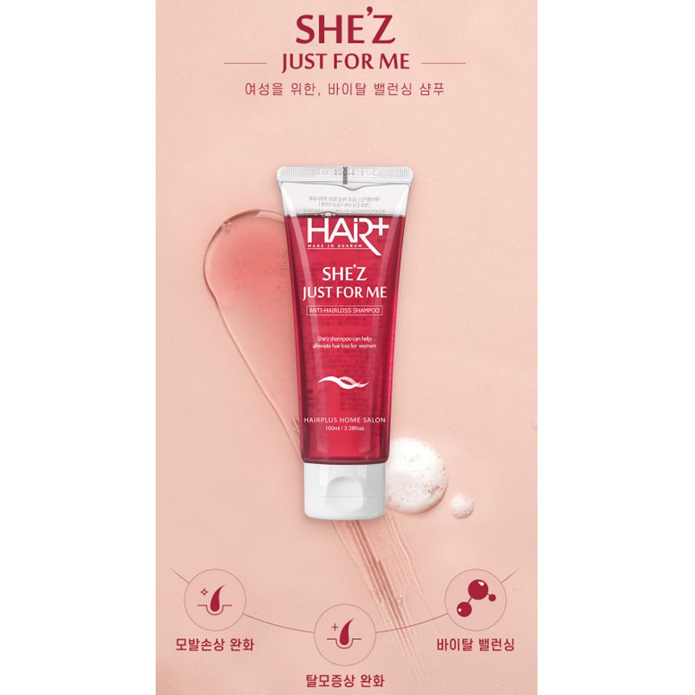 Hair Plus She'z Anti Hair Loss Shampoo 100ml