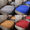 Plush Winter 1pc Anti Slip Auto Car Seat Cover Pad Lattice Pattern Cushion Chair