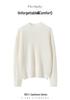 Women's Slimming Cashmere Plaid Pullover – Half-High Neck Knit Sweater