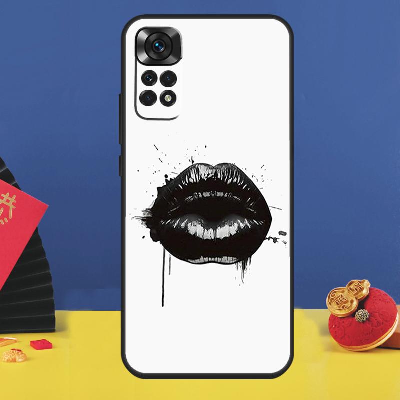 

Sexy Lips Fashion Phone Case For Xiaomi Redmi Note 14 Pro 13 12 11 9 10 15 Pro Plus 10C 12C 14C 13C 15C Cover Redmi Note 14 5G