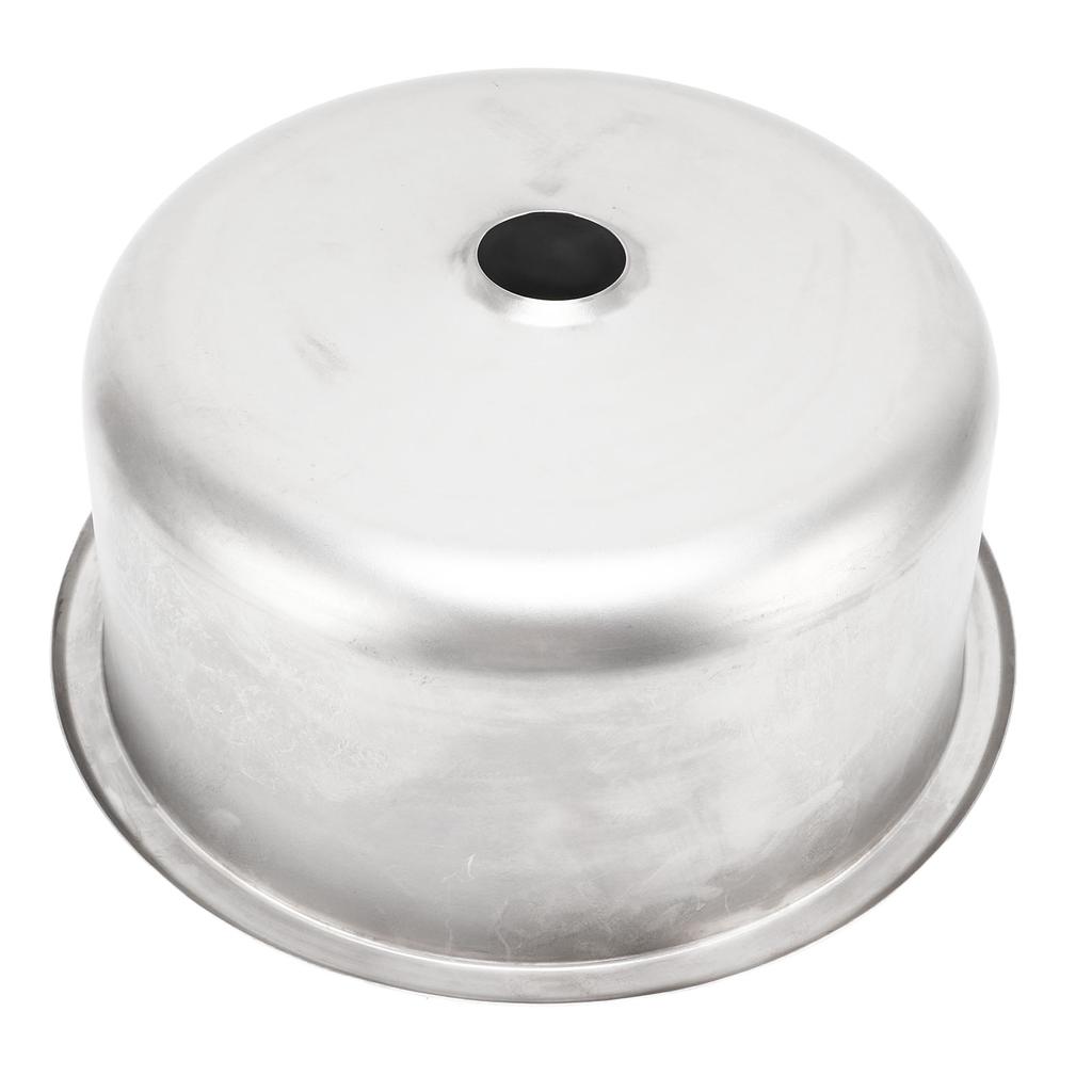 295x130mm RV Sink 304 Stainless Steel Round Rust Resistant Large Capacity for Yacht Motorhome