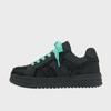 Black Warrior Mint Mambo Street Trend Unisex Low-Top Sneakers