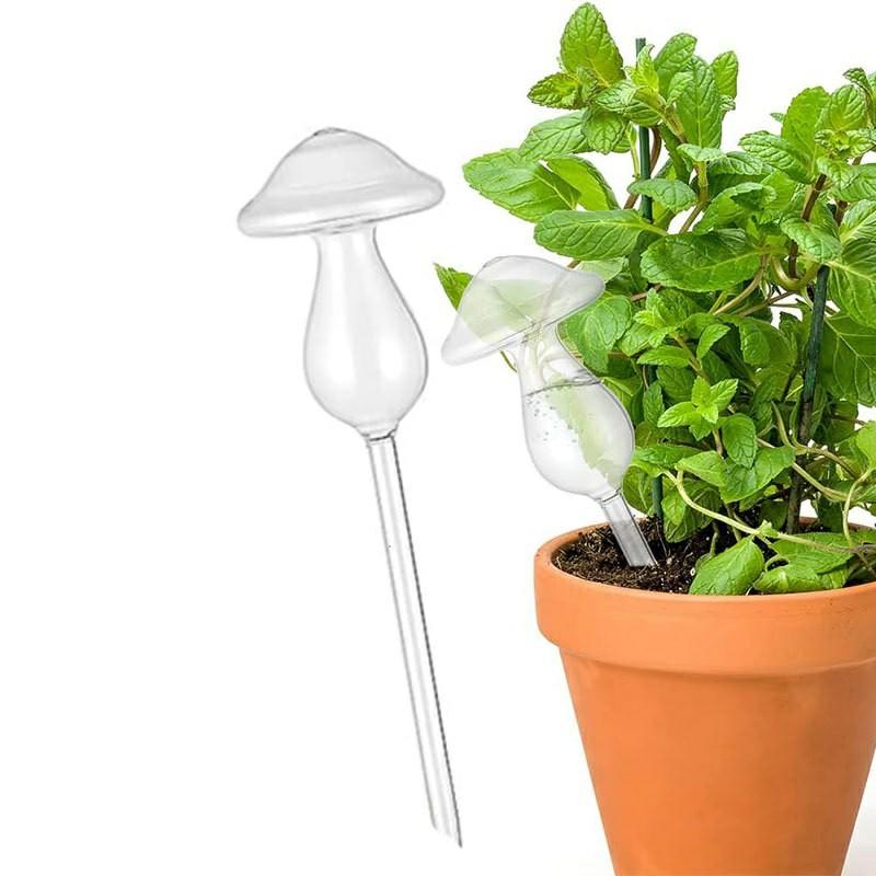 Self Watering Device Automatic Plant Water Irrigation Tool When Away On Vacation Travel