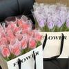 Plush Tulip Twisting Rod Graduation Gifts Artificial Tulip Flower Sweet Flower Bouquet  Bestie