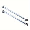 2 pcs of car front lip support rod, metal front shovel, rear bumper modification accessories, adjustable without drilling holes