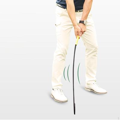 Golf Swing Training Aid Warm Up Stick Accessory Nonslip Portable Rhythm Practice Grip Rod for