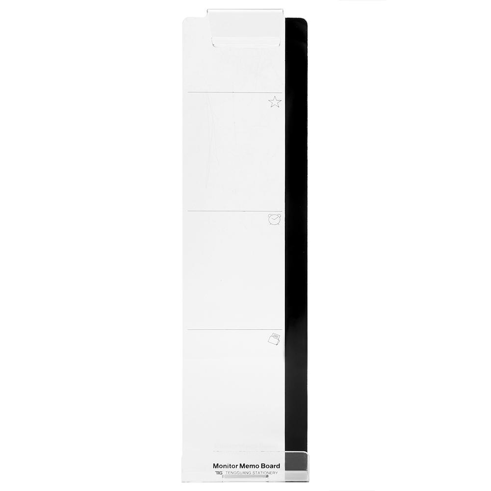 Computerbildschirm Monitor Memo Board Acryl Mes Memo Boards Erinnerung(Links)