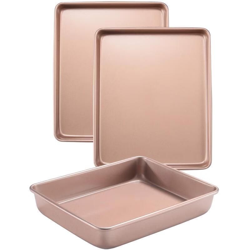 HANDUNYOU Large Carbon Steel Rectangular Baking Pan