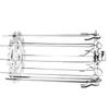 BBQ Roaster Rotisserie Skewers Needle Cage Oven Kebab Grill Stainless Steel Barbecue Tools for Electric Oven