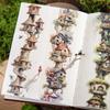 Fantasy Domek na stromě Bezešvá PET páska - Kreativní Chata DIY Samolepky s krajinou