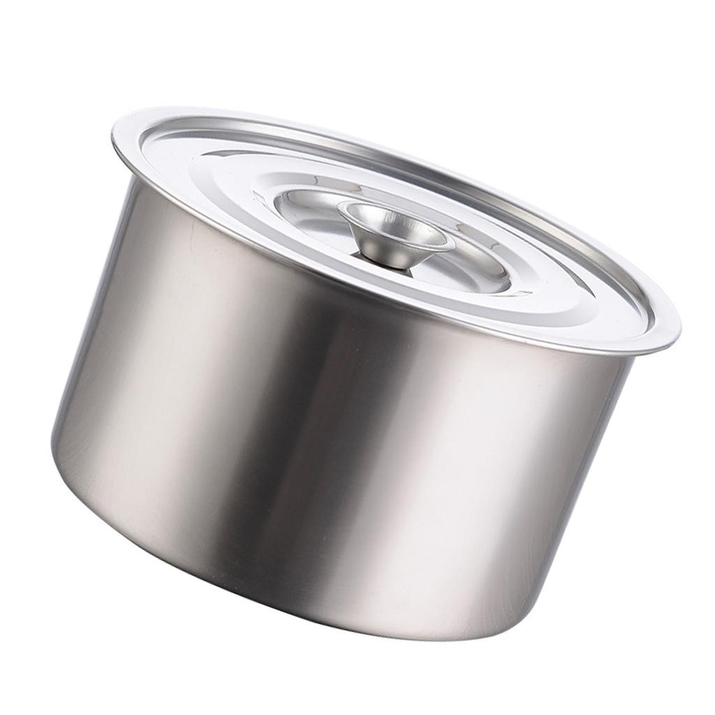 Stockpot Stainless Steel Easy To Clean High Temperature Resistant Multifunctional with Lid Soup Pot