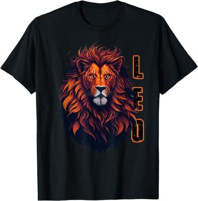 NEW LIMITED August Birthday Leo Lion Pride Zodiac T-Shirt