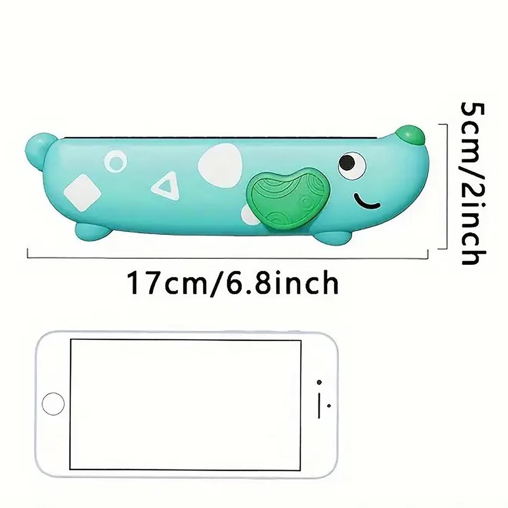 Children Wooden Cartoon Cute Harmonica Montessori Puzzle Toys Creative Music Toy Playing Instruments Kids Boys Girls Gifts Tmz