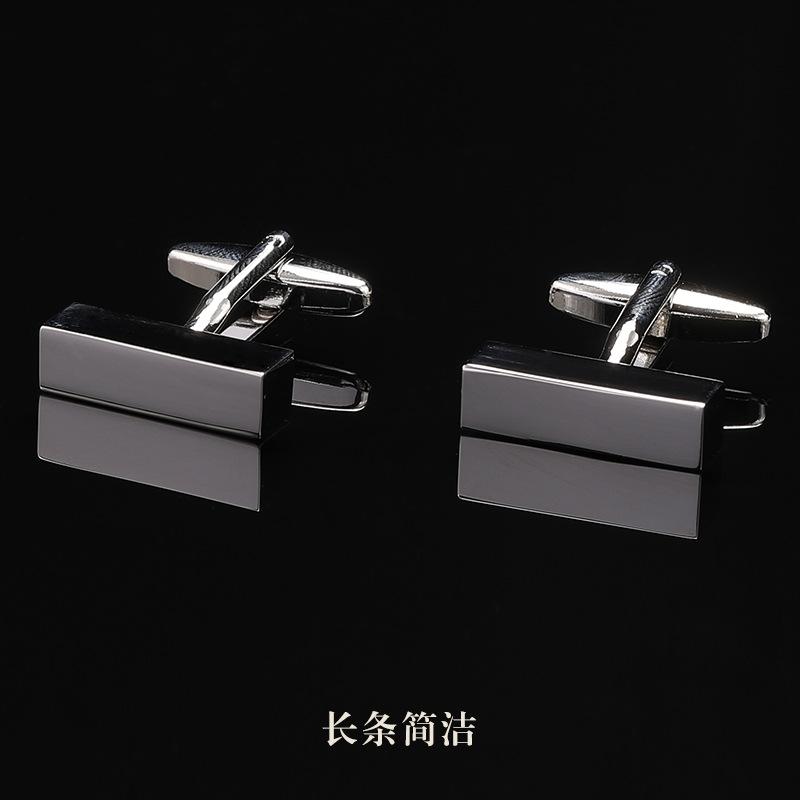 Dárková krabička Pánský oblek Francouzská manžeta Přezka Rukáv Špička Rukávu Přezka Knoflíčky do manžet Dámská manžetová přezka Manžetová špička