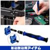 Socpuro Precision Screwdriver Manual 120 Chrome Vanadium and Other Specialty Magnetic Screwdriver with Extension for Repairing Electronic and Includes