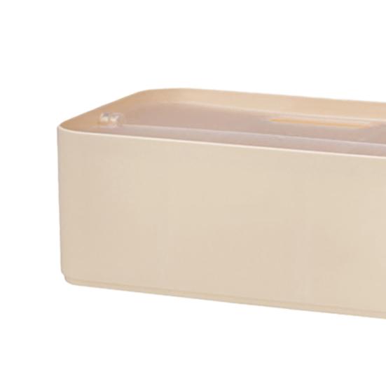 Aufbewahrungsbox mit herausnehmbaren Trennwänden, staubdicht, zum Aufklappen, tragbarer Faltgriffbehälter für Schreibwaren und Kosmetikartikel