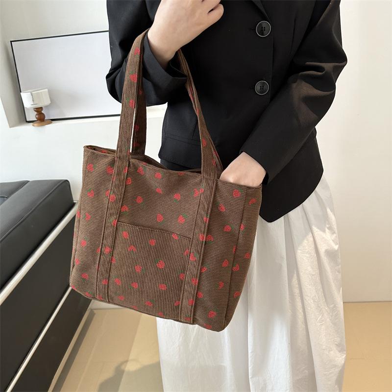 Geantă de tote pentru femei, de mare capacitate, simplă, pentru navetă