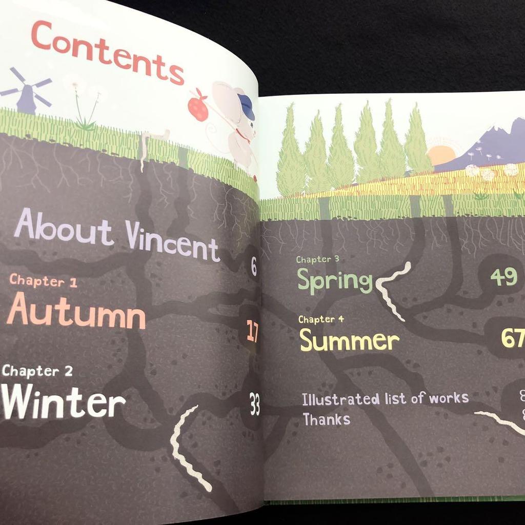 [USED] Van Gogh and the Four Seasons: An art book for children