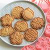 8pcs/set Flower Shape Cookie Cutters 3D Biscuit Mold Cookies Stamp DIY Fondant Cake Sunflower Rose Tulip Mould Pastry Bakeware