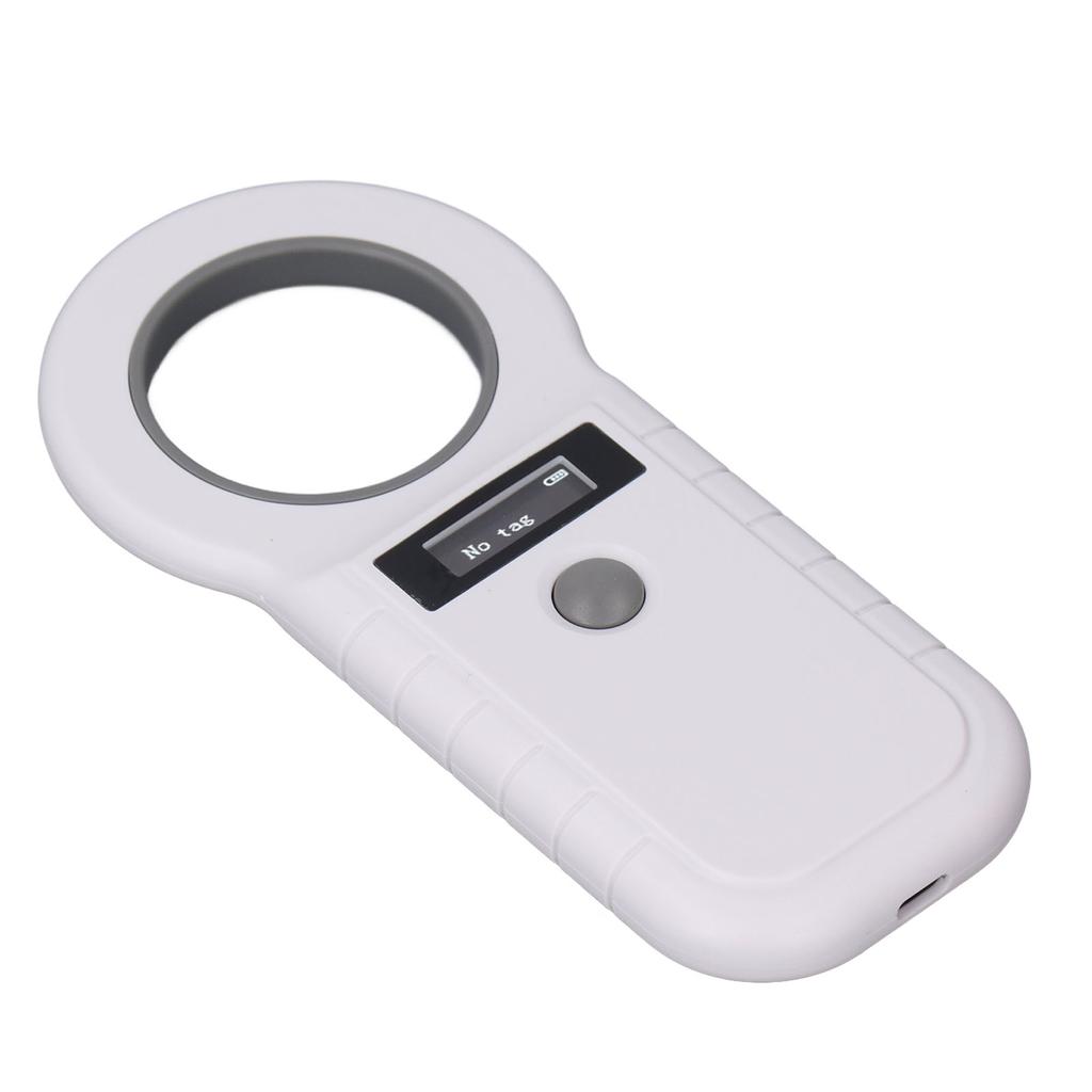 Haustier Mikrochip Lesegerät 134.2K Dualfrequenz Tragbarer Haustier Chip Scanner Wiederaufladbarer Tieranhänger
