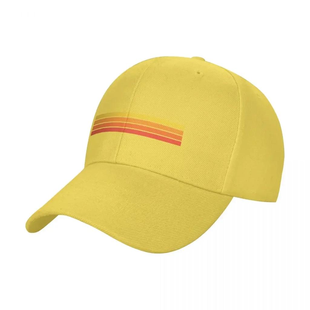 70s Vintage Retro Summer Stripes Baseball Cap Dropshipping Cosplay Visor Designer Hat Mens Baseball Womens