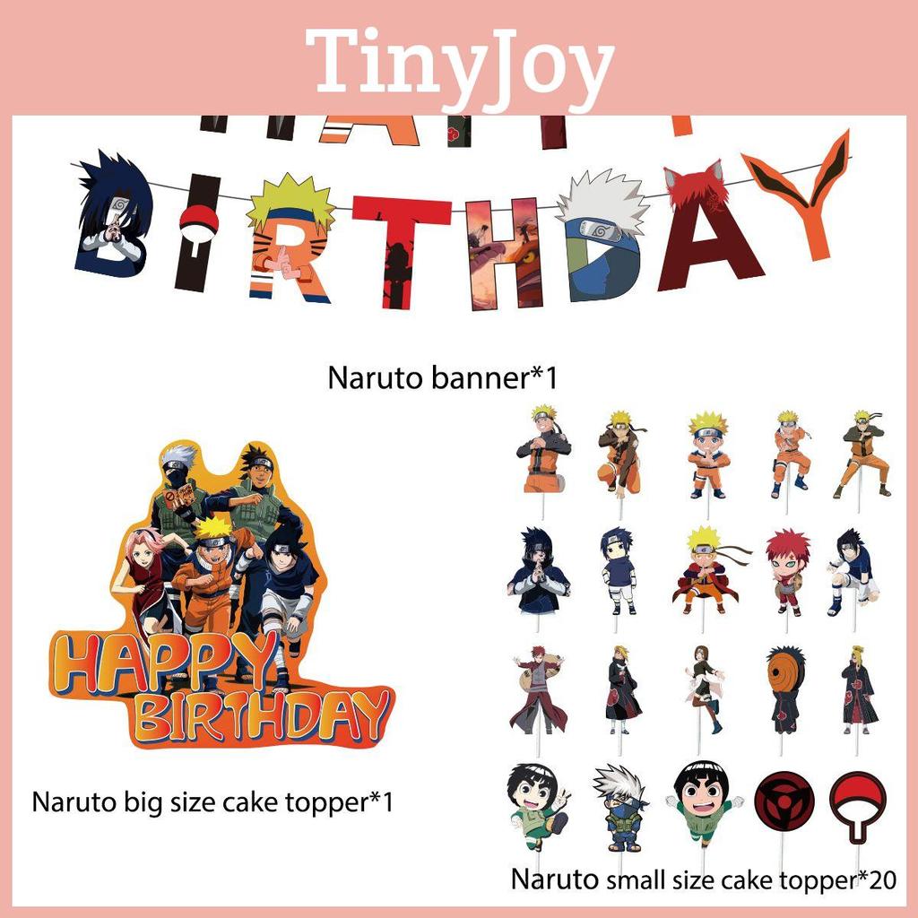 Brighten Up Your Party With Naruto Anime Themed Party Decorations
