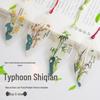 Chinese Style Leaf Vein Bookmark: Plum, Orchid, Bamboo, Chrysanthemum - Graduation Gift for Classmates or Girls
