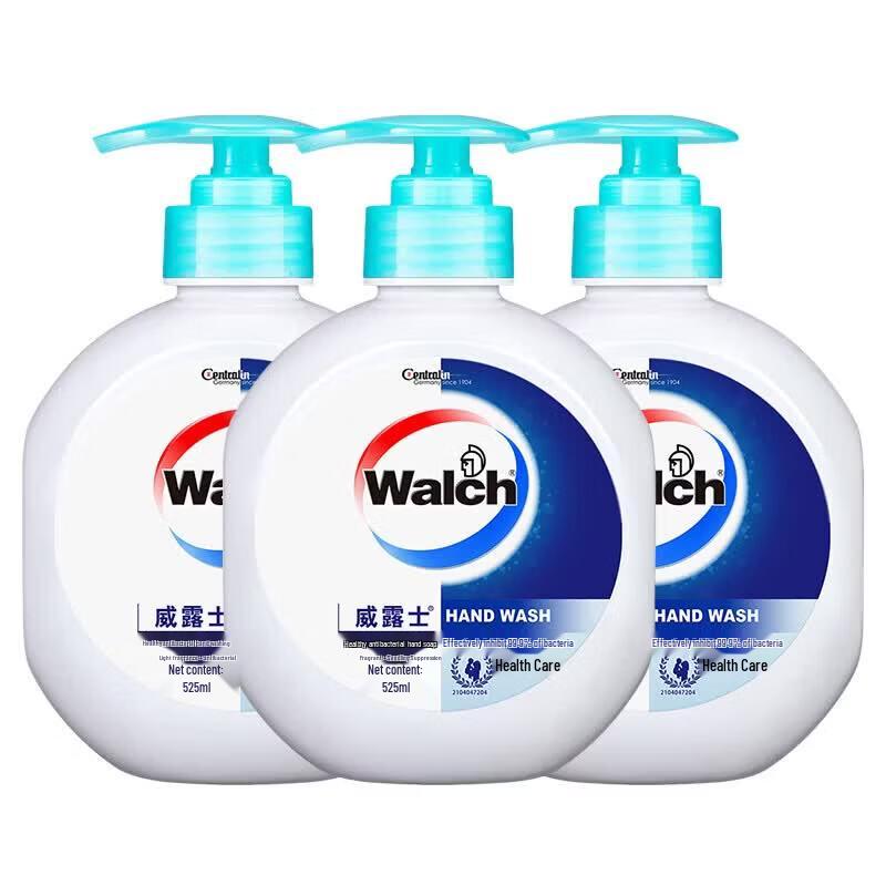 

Walch 525ml Moisturizing Antibacterial Hand Soap 3-Pack