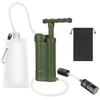 Compact 0.01 Micron Camping Water Filter Portable Survival Purification Pump Outdoor Emergency Filtration Clean Water Tool