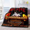 Harley-davidson Motorcycles Customize Text Blanket Throw Customizable Blanket Soft & Cozy Suitable for Bedding Home Decor Chair Sofa for All Occasions