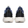 Anta Lifestyle Series Leather Wear-Resistant Non-Slip Shock Absorbing Low-Top Casual Sports Shoes Women Sneaker Black 122048860-6