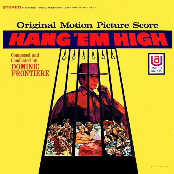 

LP Record DOMINIC FRONTIERE Hang Em High Original Motion Pict UAS5179 United Artists 1968 US Soundtracks Musicals Used