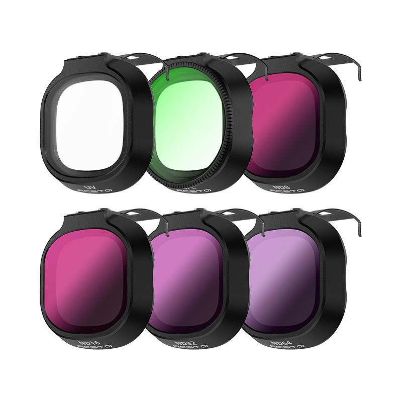 Kit de filtres pour objectif de drone pour Neo2 Filtre ND Kit Filtre ND8 ND16 ND32 Filtre CPL UV Filtre anti-reflets pour caméra Accessoires de drone