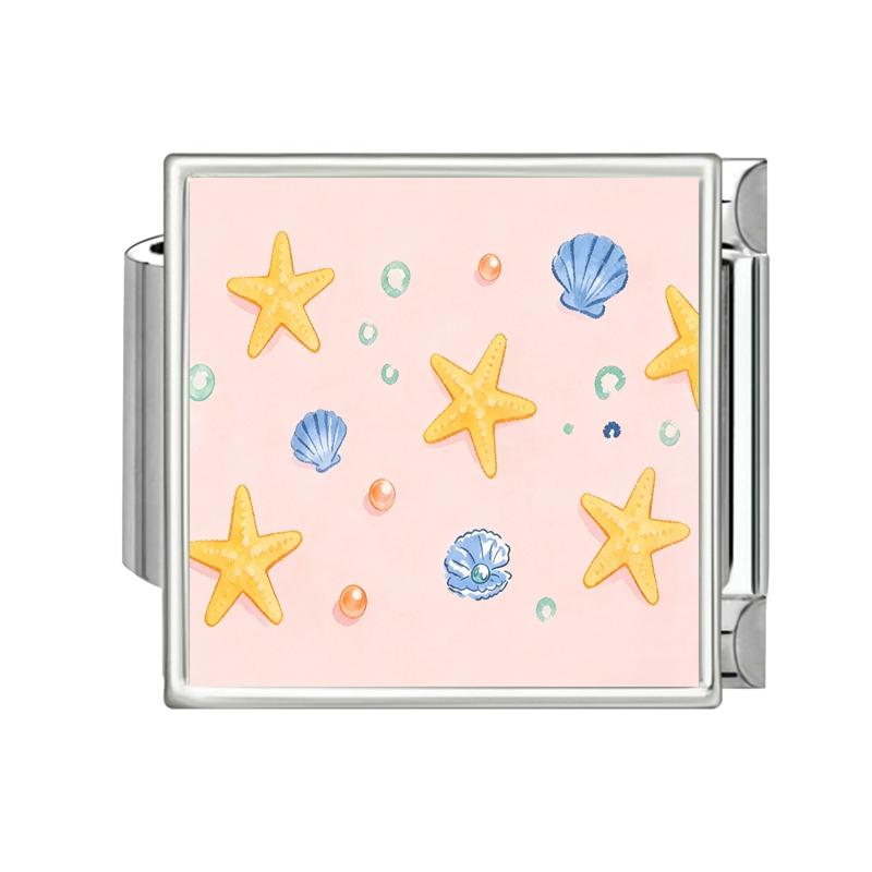 Wholesale Cute Dogs Cats Flowers Heart Starfish Charm Bracelet Fit 9mm Bracelet Stainless Steel Italian Links Making DIY Jewelry
